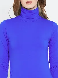 Women High-neck Full Sleeve Top-thumb2