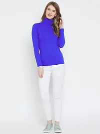 Women High-neck Full Sleeve Top-thumb3