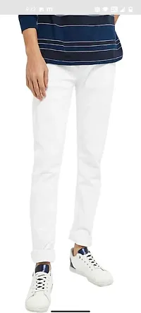 Stylish Cotton Blend Mid-Rise Jeans For Men-thumb2