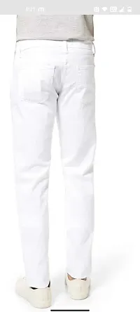 Stylish Cotton Blend Mid-Rise Jeans For Men-thumb1