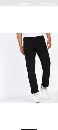 Comfortable Blend Mid-Rise Jeans For Men