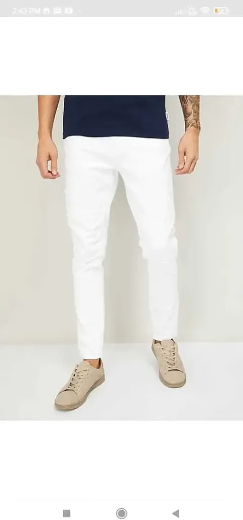 Stylish Mid-Rise Jeans For Men