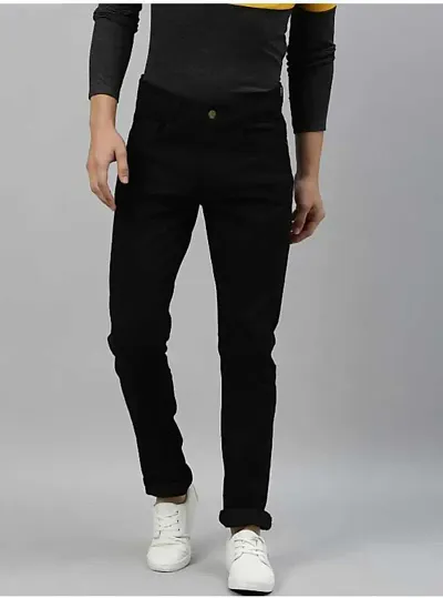 Men Slim Mid Rise Jeans