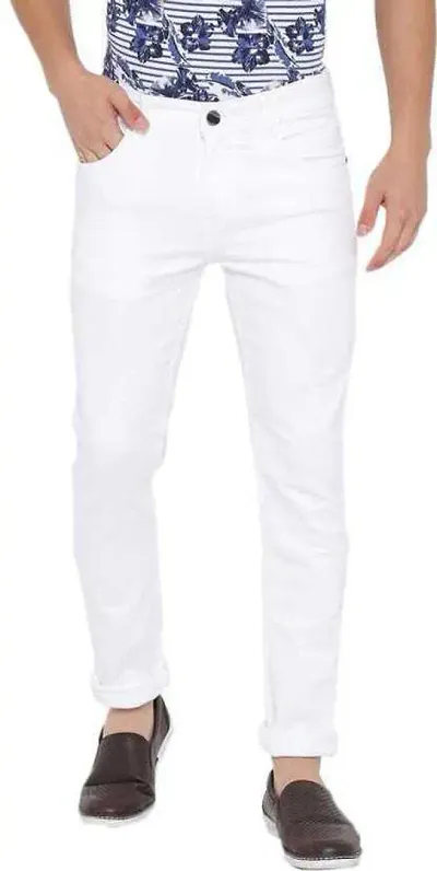 Stylish Mid-Rise Jeans For Men