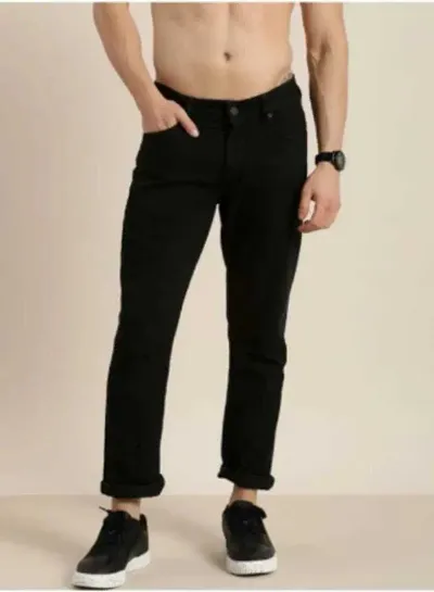 Stylish Mid-Rise Jeans For Men