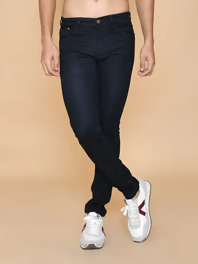 Trending Denim Mid-Rise Jeans For Men