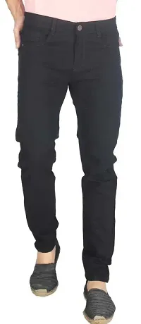 Stylish Blend Mid-Rise Jeans For Men