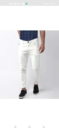 Stylish Blend Mid-Rise Jeans For Men