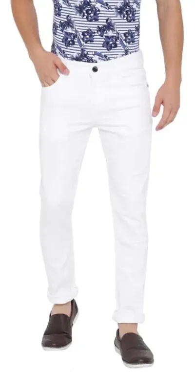 Stylish Mid-Rise Jeans For Men