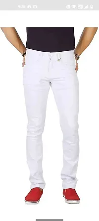 Stylish Blend Mid-Rise Jeans For Men