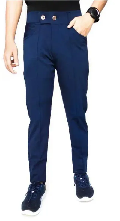 New Launched cotton blend track pants For Men 