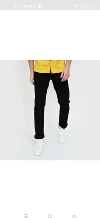 Stylish Blend Mid-Rise Jeans For Men