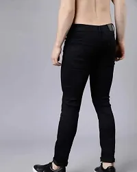 FLAYING MEN PLAIN BLACK JEANS 4-thumb1