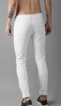 FLAYING MEN PLAIN WHITE JEANS 89-thumb2