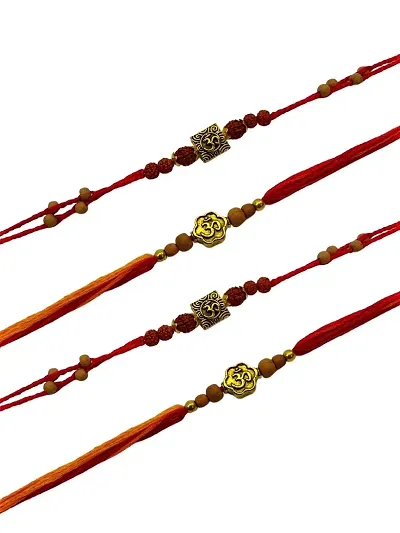 Combo Of 4 Attractive Rakhi For Brothers