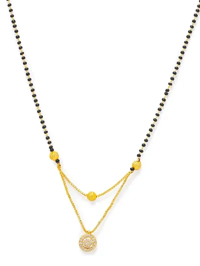 Latest Plated Short Mangalsutra for Women