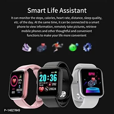 SMARTWATCH I8 Pro Max Series 8 Smart Watch Full Screen Smartwatch with Activity Tracker (Black, Free Size)-thumb2