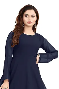 Navya Clothing Heavy Georgette Long Anarkali Gown Kurta for Women  Girls-thumb3