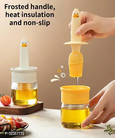 Useful Plastic Oil Dispenser with Spatula-thumb2