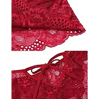 New Baby Doll Lingerie Nightwear Sleepwear Innerwear Bra With Panty Set Combo Pack Of 2-thumb4