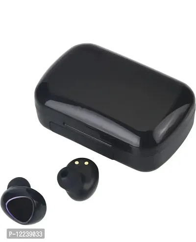 LEOXCE M10 Wireless Earbuds With Smart Touch Bluetooth Headset (BLACK, TRUE WIRELESS)-thumb2