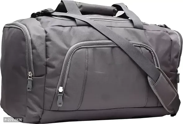 Designer grey Coloured Travel Bag For Efficient Travelling