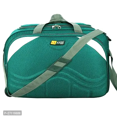 Designer Green Coloured Travel Bag For Efficient Travelling