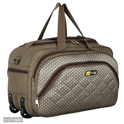 Designer Beige Coloured Travel Bag For Efficient Travelling