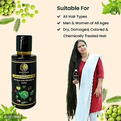 Buy Ayurvedic Hair Oil 10 Days Hair Growth Oil Adivasi Bhringraj