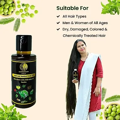10 Days Hair Oil - An Ayurvedic Oil for Hair Growth ( Review ) | Classy  Indian - YouTube