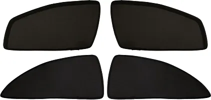 Magnetic Side Window Sun Shade For Maruti Suzuki Swift Dzire Black-thumb1