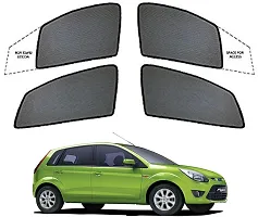 Magnetic Side Window Sun Shade For Maruti Suzuki Wagonr Black-thumb1