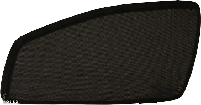 Magnetic Rear Window Sun Shade For Honda Amaze Black-thumb3