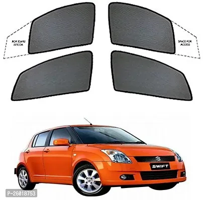 Magnetic Side Window Sun Shade For Maruti Suzuki Swift Black