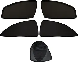 Magnetic Side Window Sun Shade For Hyundai Elite I20 Black-thumb2