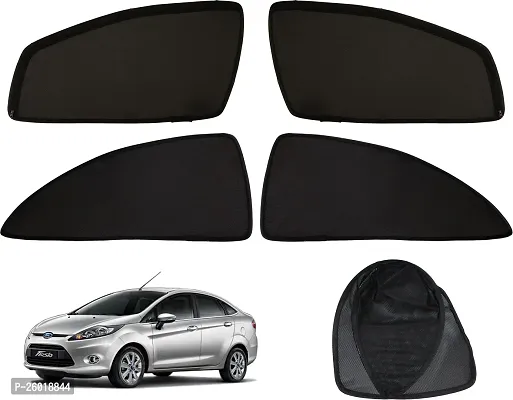 Magnetic Rear Window Sun Shade For Ford Fiesta Black