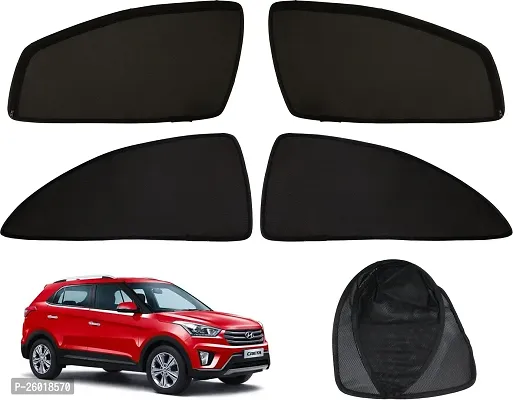 Window Sun Shade For Hyundai Creta Black-thumb0