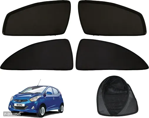 Window Sun Shade For Hyundai Eon Black