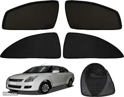 Tech Auto Side Window Sun Shade For Maruti Suzuki Swift Dzire Black