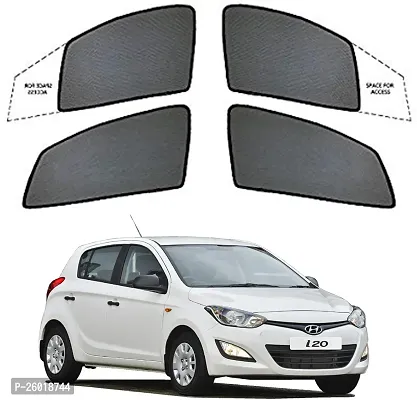 Magnetic Side Window Sun Shade For Hyundai I20 Black