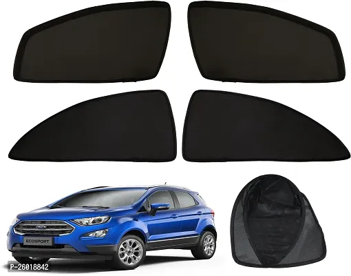 Magnetic Rear Window Sun Shade For Ford Ecosport Black