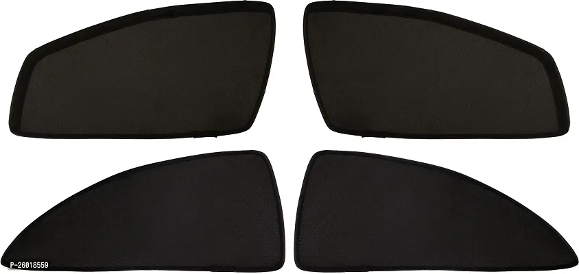 Magnetic Side Window Sun Shade For Honda City Black-thumb2