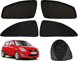 Magnetic Rear Window Sun Shade For Hyundai Eon Black-thumb1