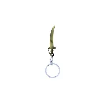 Stylish King Sword Blade Stainless Steel War Sword Keychain Keyring Metal | Premium Gift Keychain | Gift for Friend | Heavy Duty Keychain | Birthday Gift |Lion Keychain| Unique Keychain for Bike,Car-thumb1