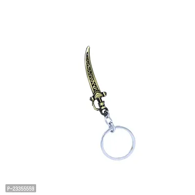 Stylish King Sword Blade Stainless Steel War Sword Keychain Keyring Metal | Premium Gift Keychain | Gift for Friend | Heavy Duty Keychain | Birthday Gift |Lion Keychain| Unique Keychain for Bike,Car