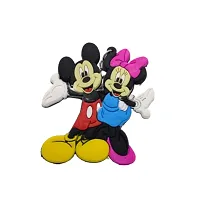 BIPS ENTERPRISES- Cute mouse Quality Rubber Keychain Key Ring| Cute Mouse Multicolour Keychain Key Ring For Bike, Car And Home Keys.-thumb1