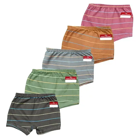 PRIDE APPAREL- Kids Solid Trousers-Pack of 5