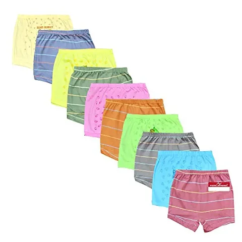 Kids Cotton Multicolored Bloomer Combo Packs