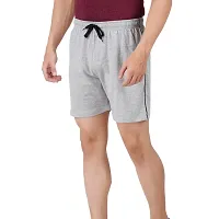 PRIDE APPAREL- Mens Pure Cotton Shorts Without Pockets - Pack of 2-thumb1