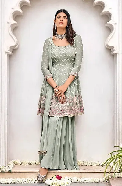 Dolphin Sharara Suit